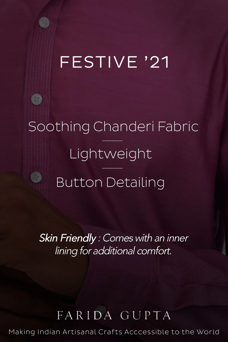 Aayan Chanderi Kurta - Image 8