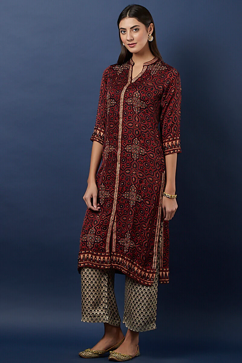 Ajrak Silk - Image 2