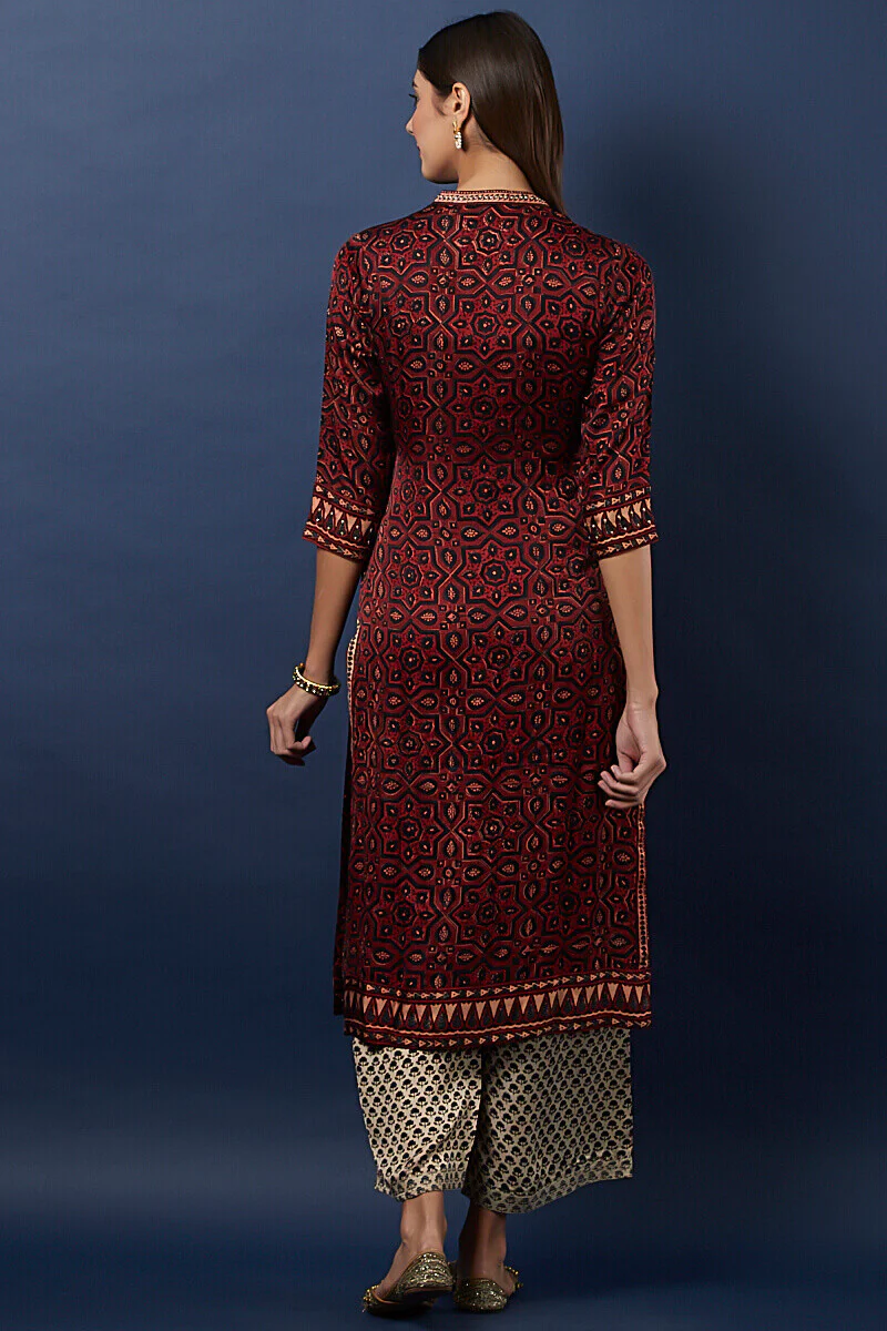 Ajrak Silk - Image 4