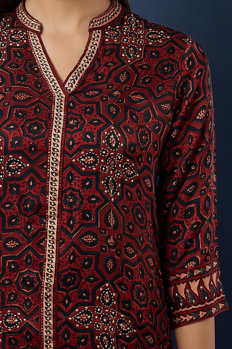 Ajrak Silk - Image 5
