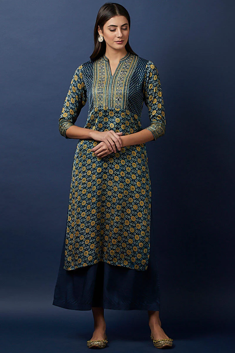 Ajrak Silk