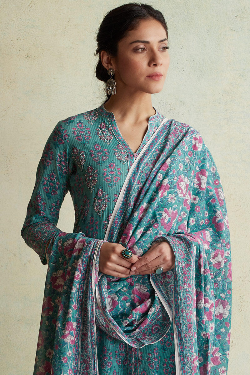 Anahita Farzin Block Printed Kurta - Image 2