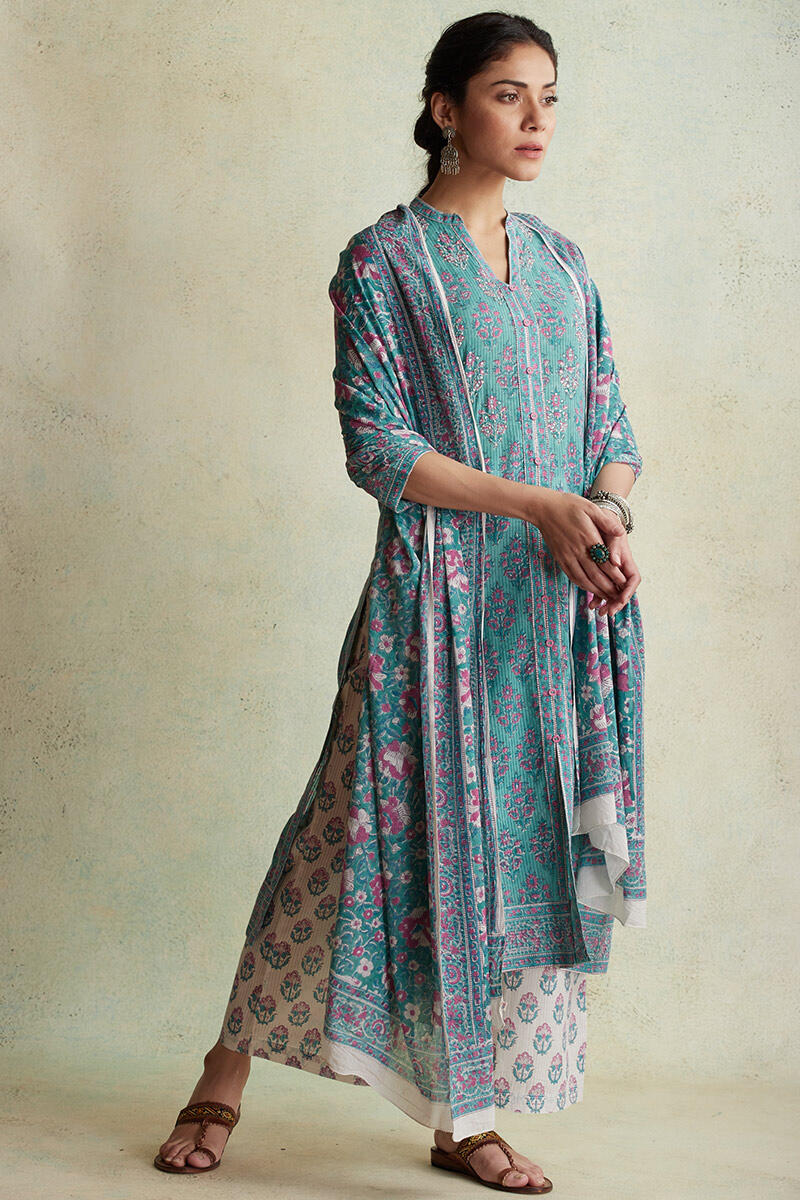 Anahita Farzin Block Printed Kurta - Image 4