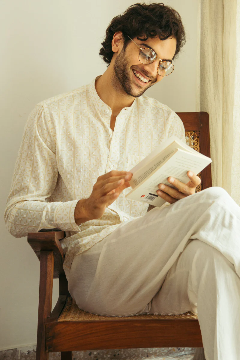 Arsh Aahan Block Printed Shirt - Image 3