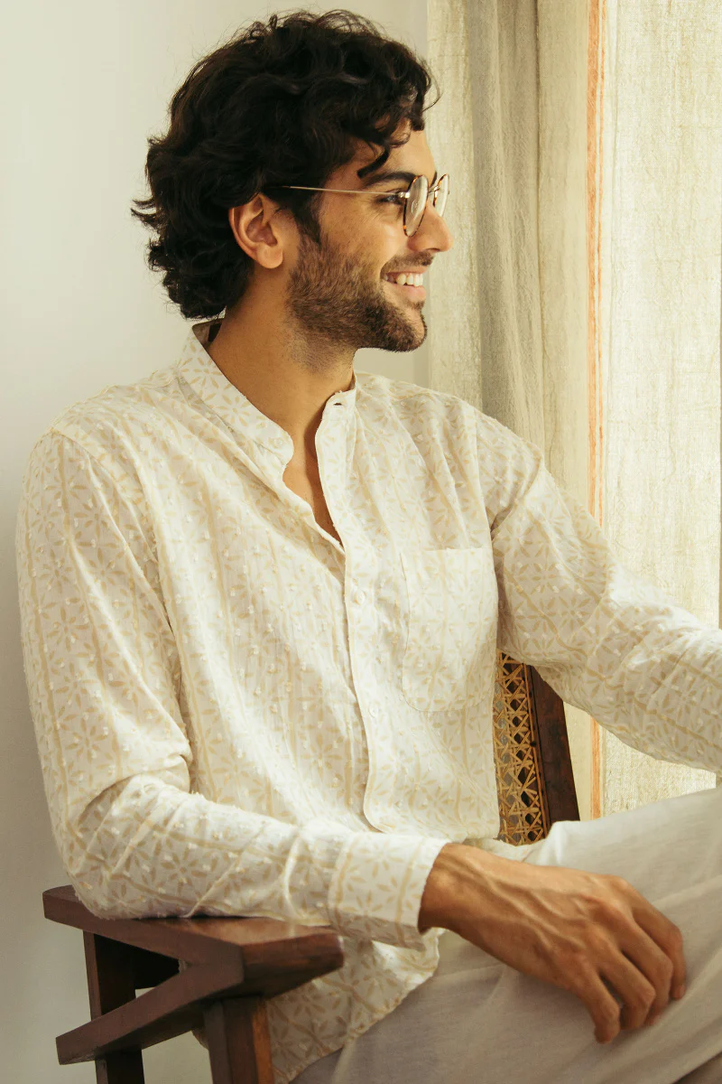 Arsh Aahan Block Printed Shirt - Image 6