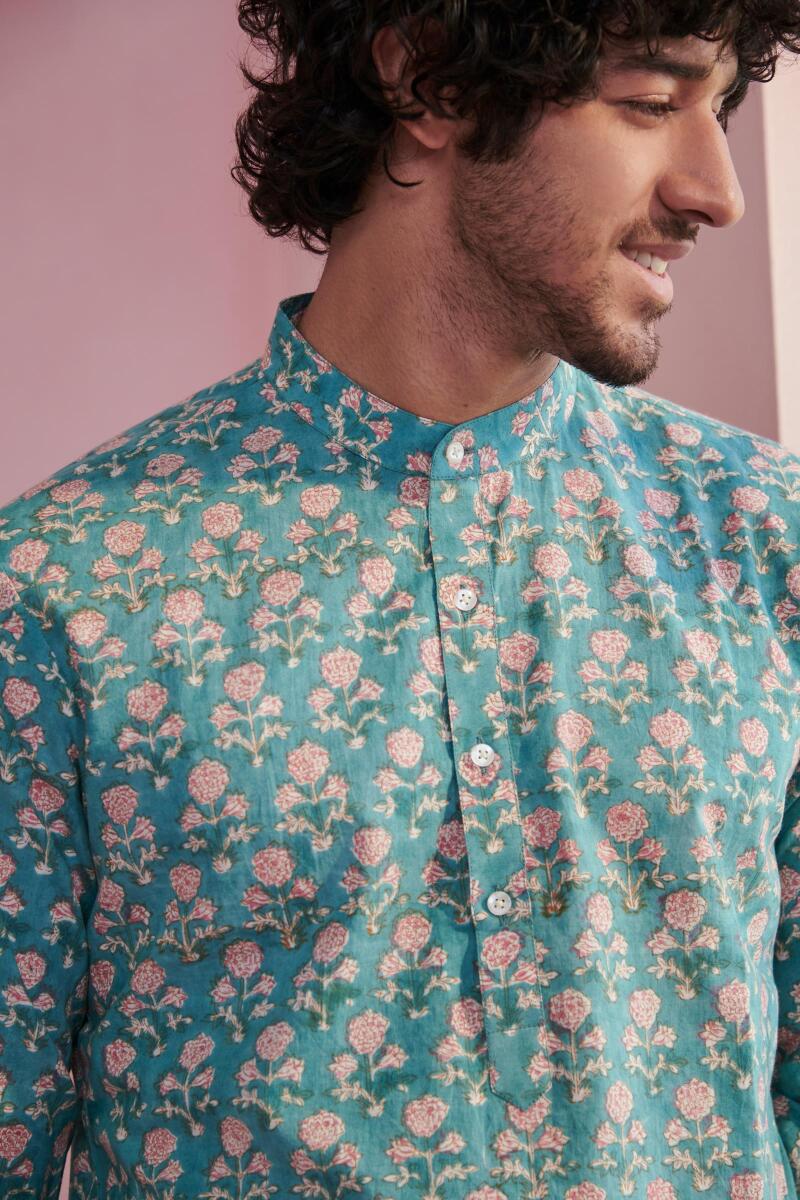 Arsh Aamin Sanganeri Kurta - Image 2