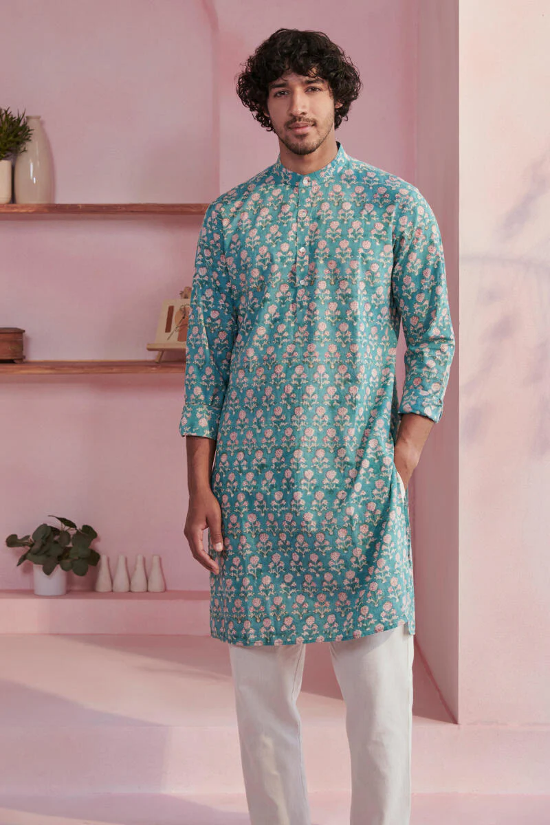 Arsh Aamin Sanganeri Kurta - Image 3