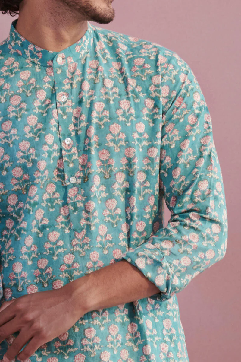 Arsh Aamin Sanganeri Kurta - Image 4