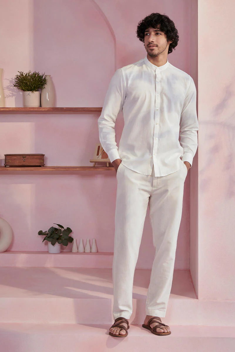 Arsh Ahaan Cotton Linen Pants - Image 3