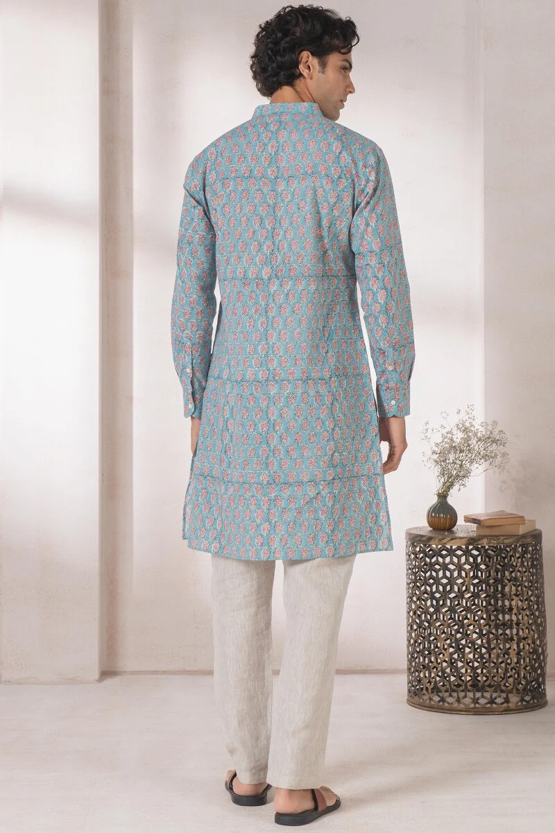 Arsh Faizal Sanganeri Kurta - Image 5