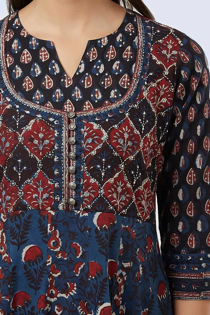 Bagru kurta - Image 5
