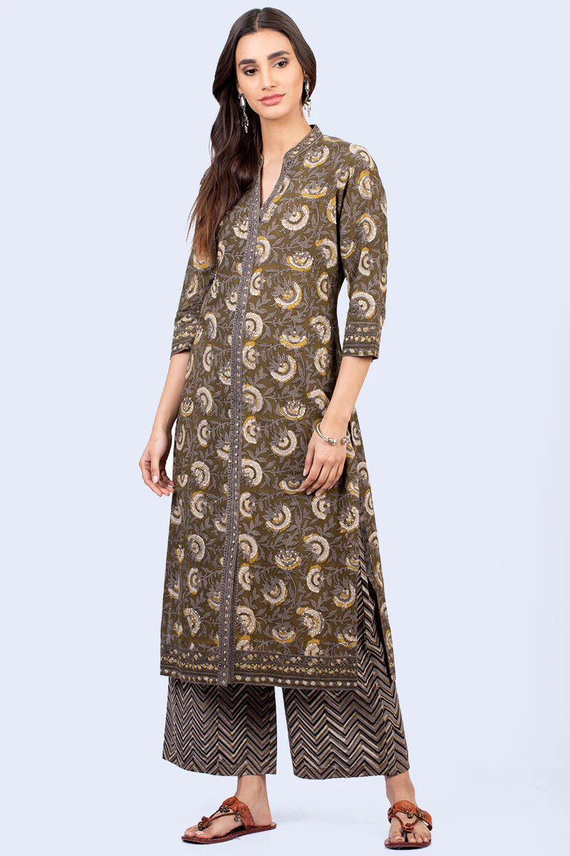 Bagru kurta - Image 3