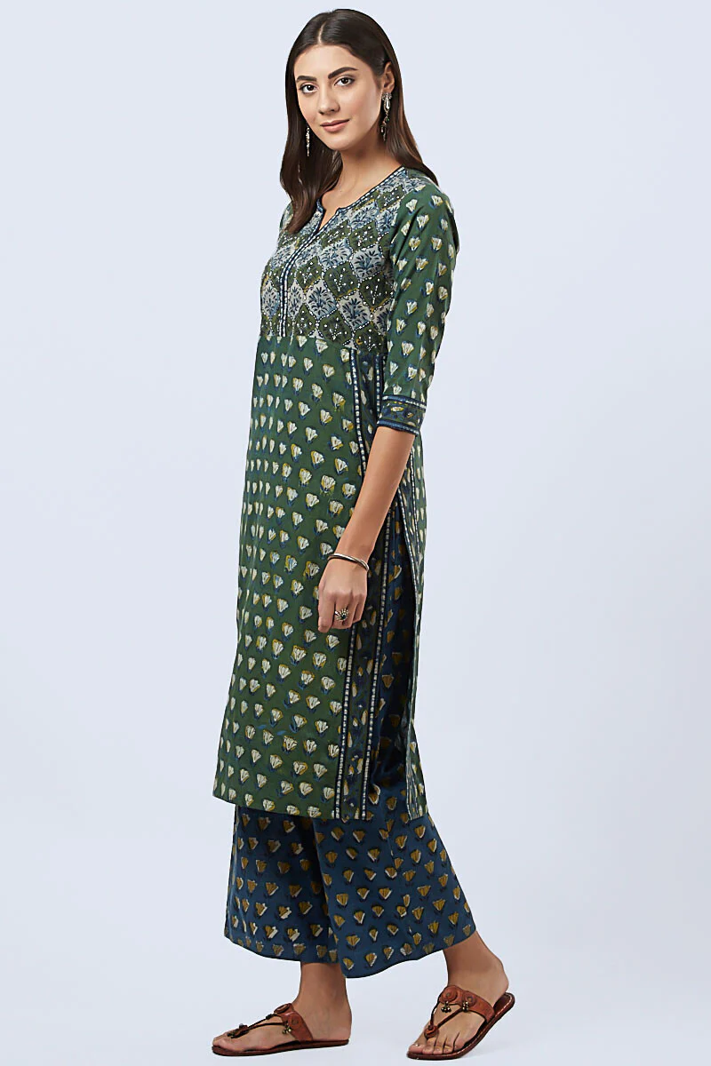 Bagru kurta - Image 3