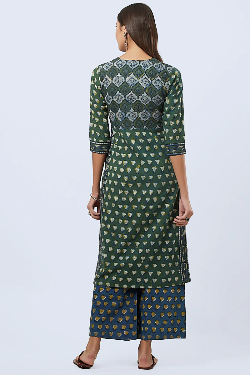 Bagru kurta - Image 4