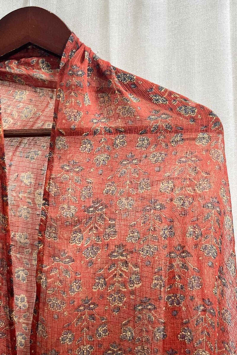 Bagru Red Kurta - Image 2
