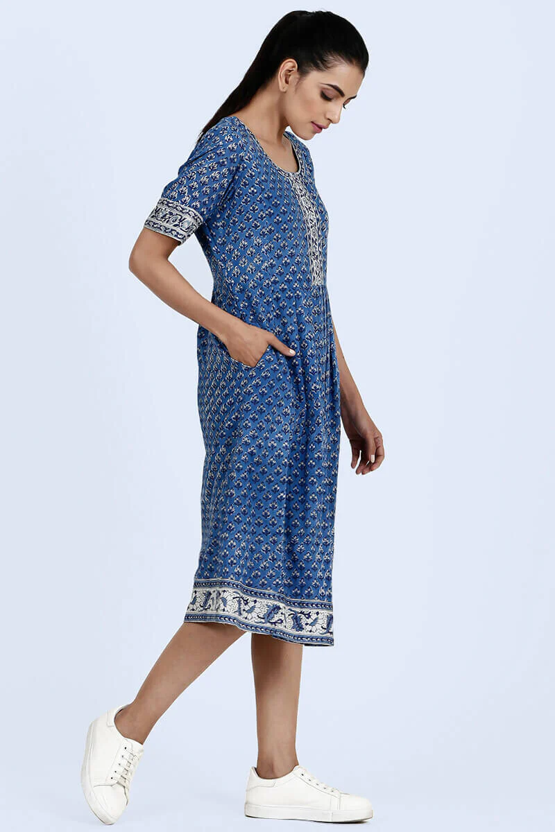 Blue buti dress - Image 3