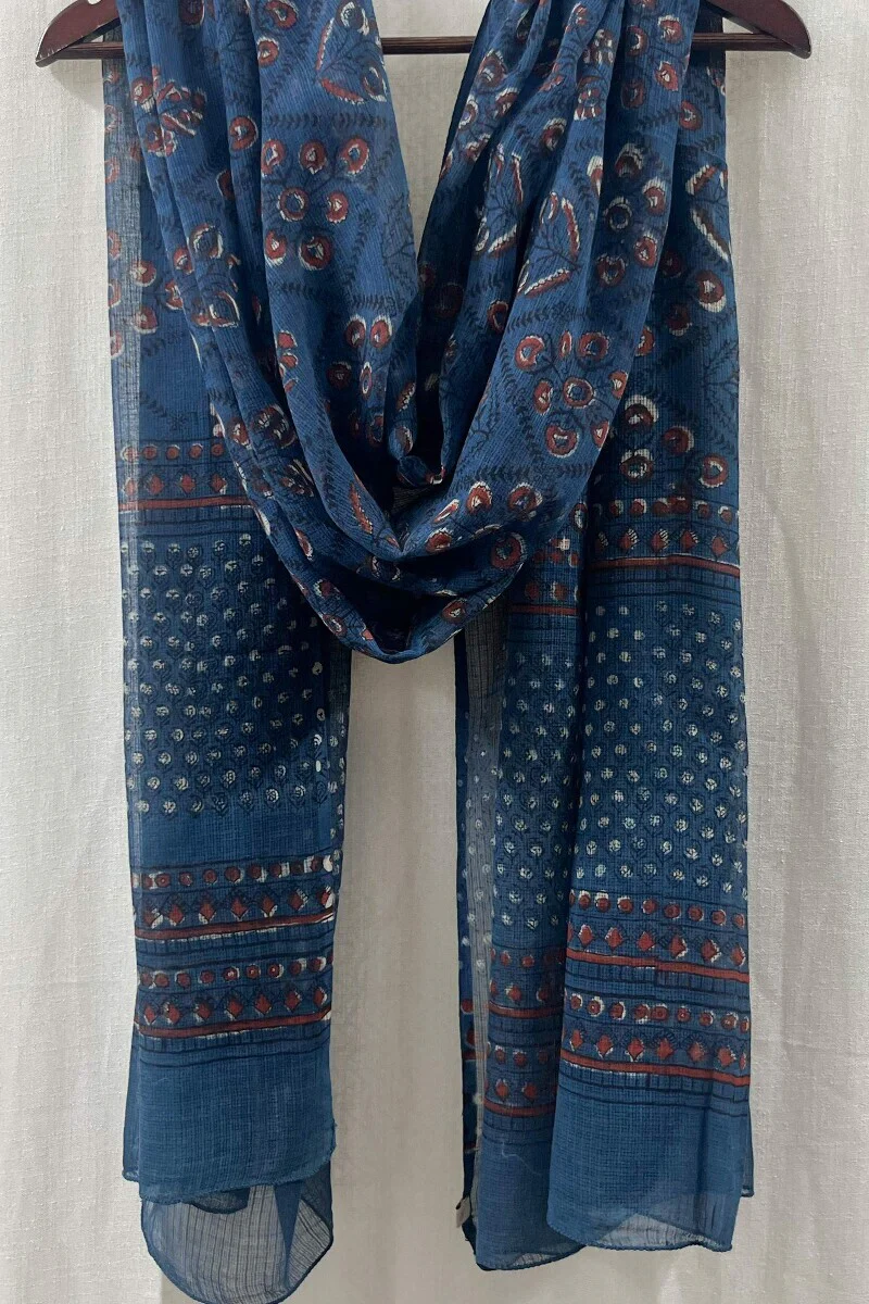 Blue Kota Dupatta - Image 2