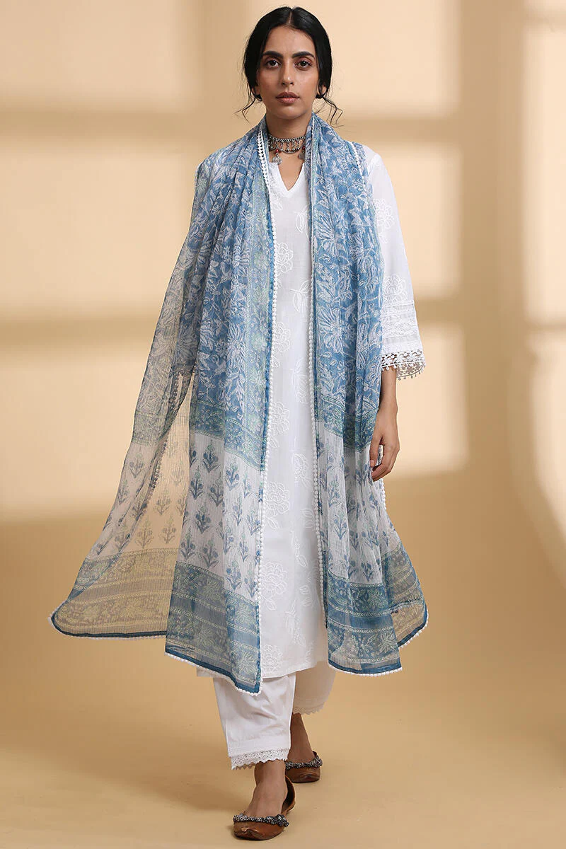 Falak White Kurta - Image 6