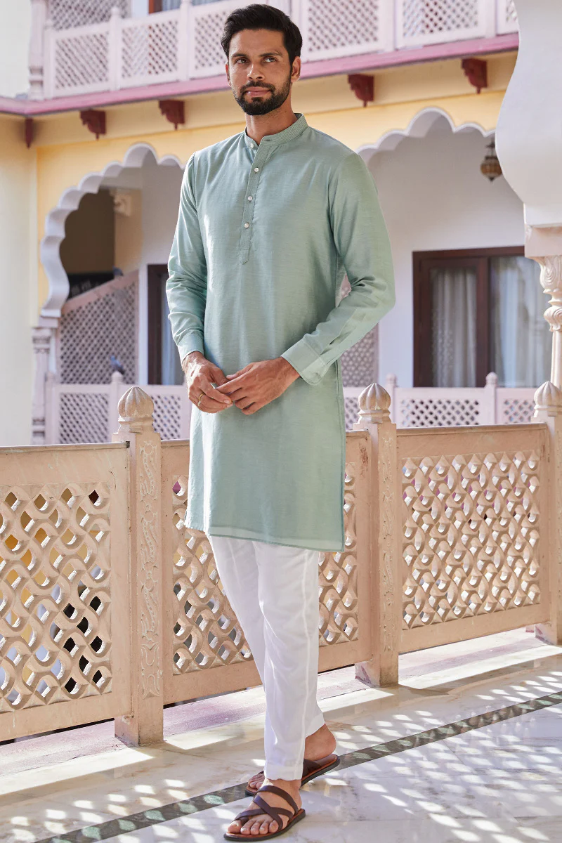 Firoz Chanderi Kurta - Image 3