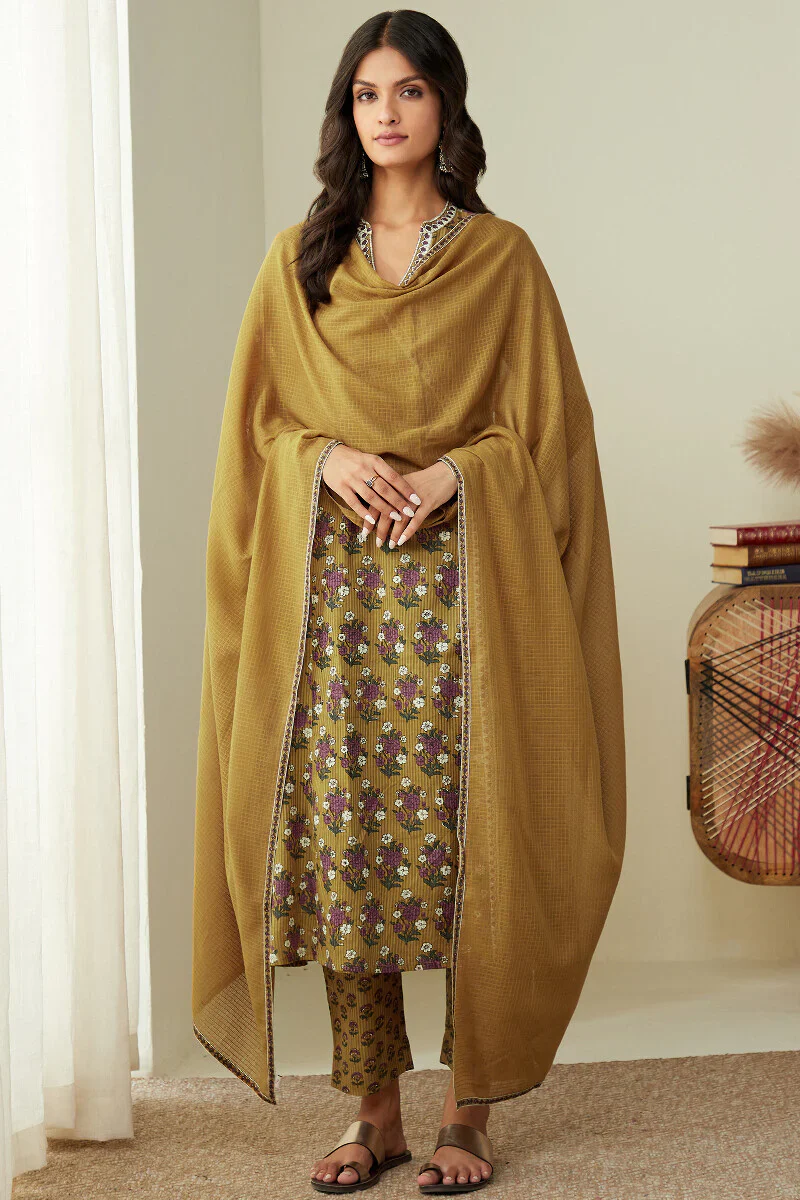 Gauhar Aaira Sanganeri Kurta - Image 4