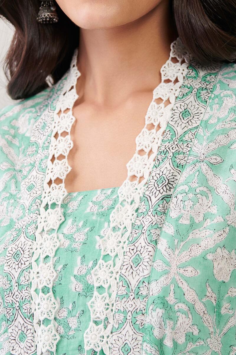 Gauhar Aaliyah Sanganeri Kurta - Image 3