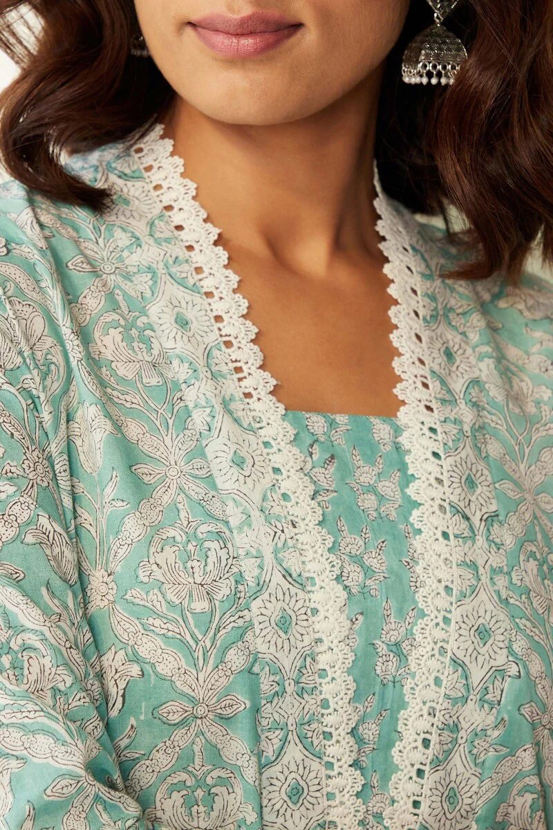 Gauhar Aaliyah Sanganeri Kurta - Image 5