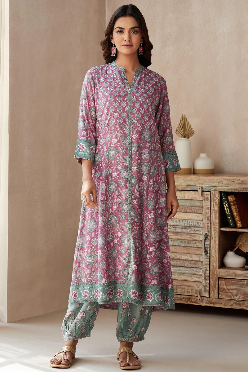 Gauhar Aiza Sanganeri Kurta - Image 2