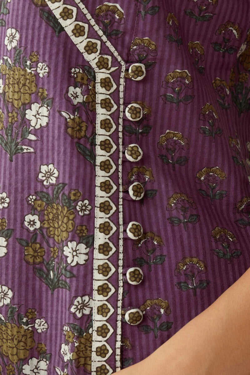 Gauhar Aleena Sanganeri Kurta - Image 7