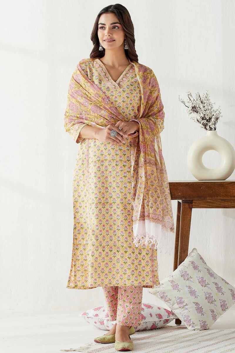 Gauhar Amara Sanganeri Kurta - Image 5