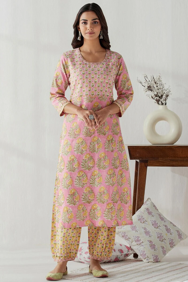 Gauhar Amira Sanganeri Kurta - Image 2