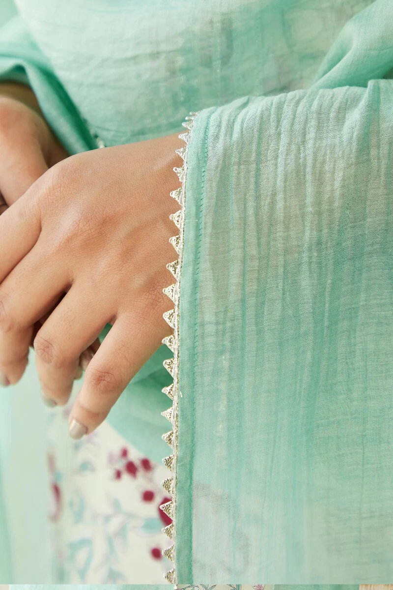 Gauhar Anahita Cotton Silk Dupatta - Image 2