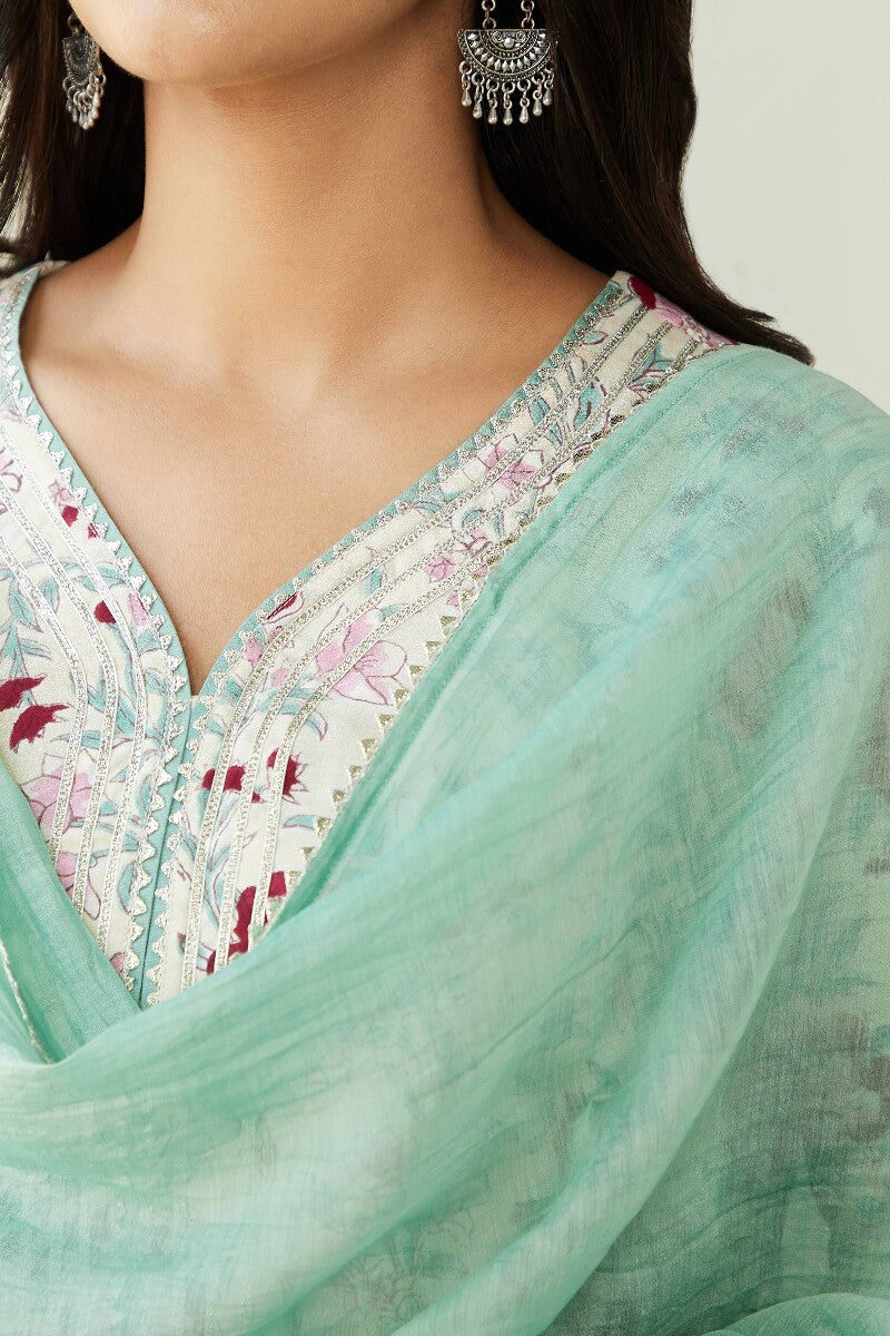 Gauhar Anahita Cotton Silk Dupatta - Image 4