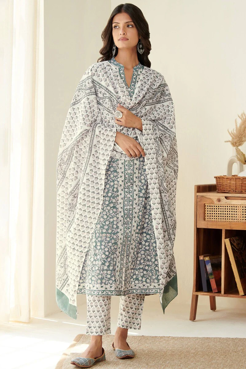 Gauhar Anahita Jia Sanganeri Dupatta - Image 3