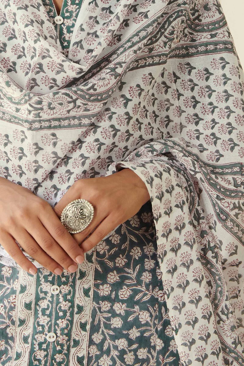 Gauhar Anahita Jia Sanganeri Dupatta - Image 4
