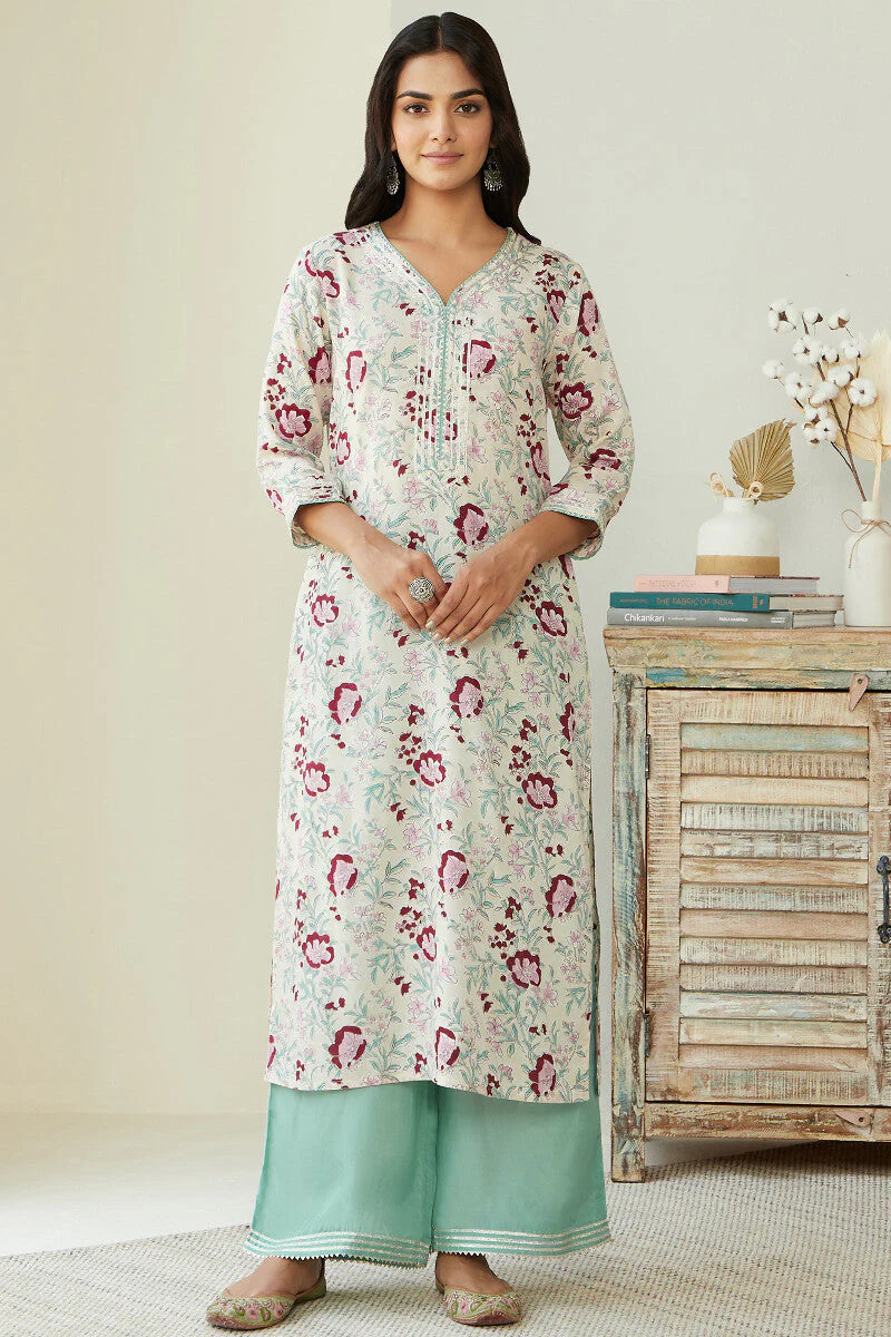 Gauhar Anahita Sanganeri Kurta - Image 2