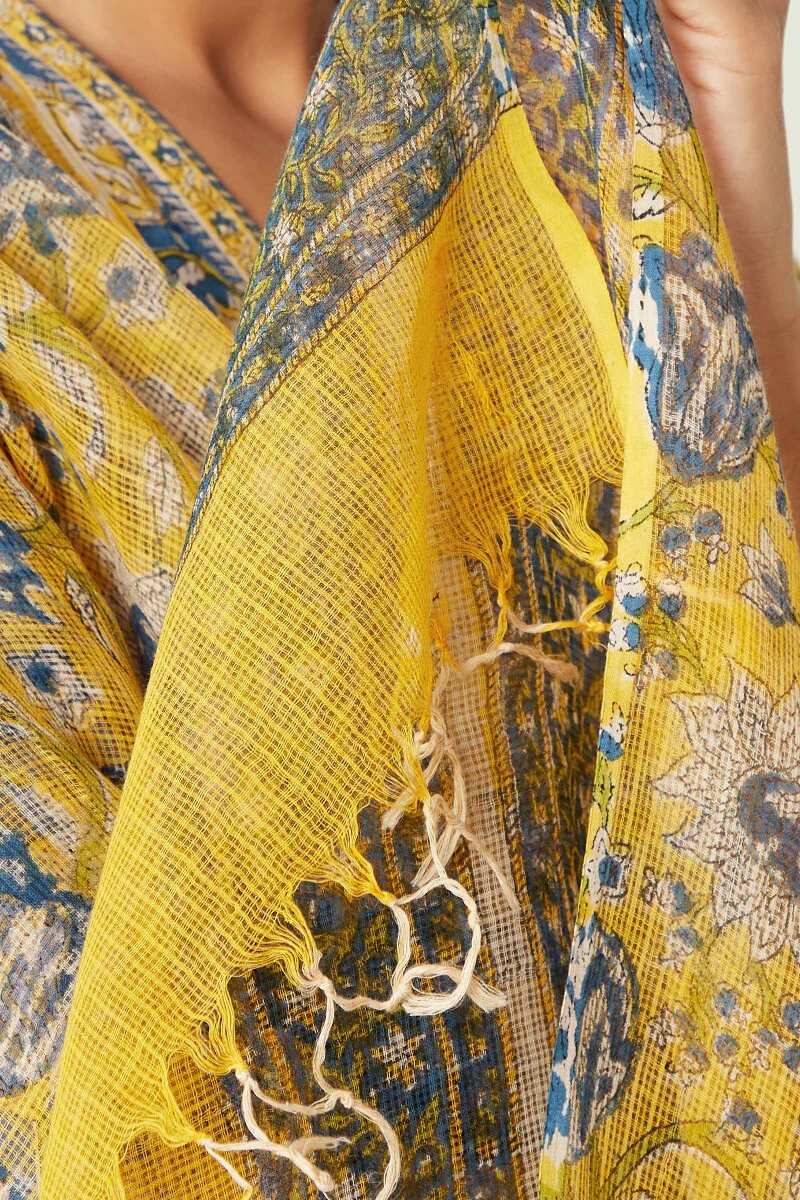 Gauhar Falak Sanganeri Kota Dupatta - Image 5