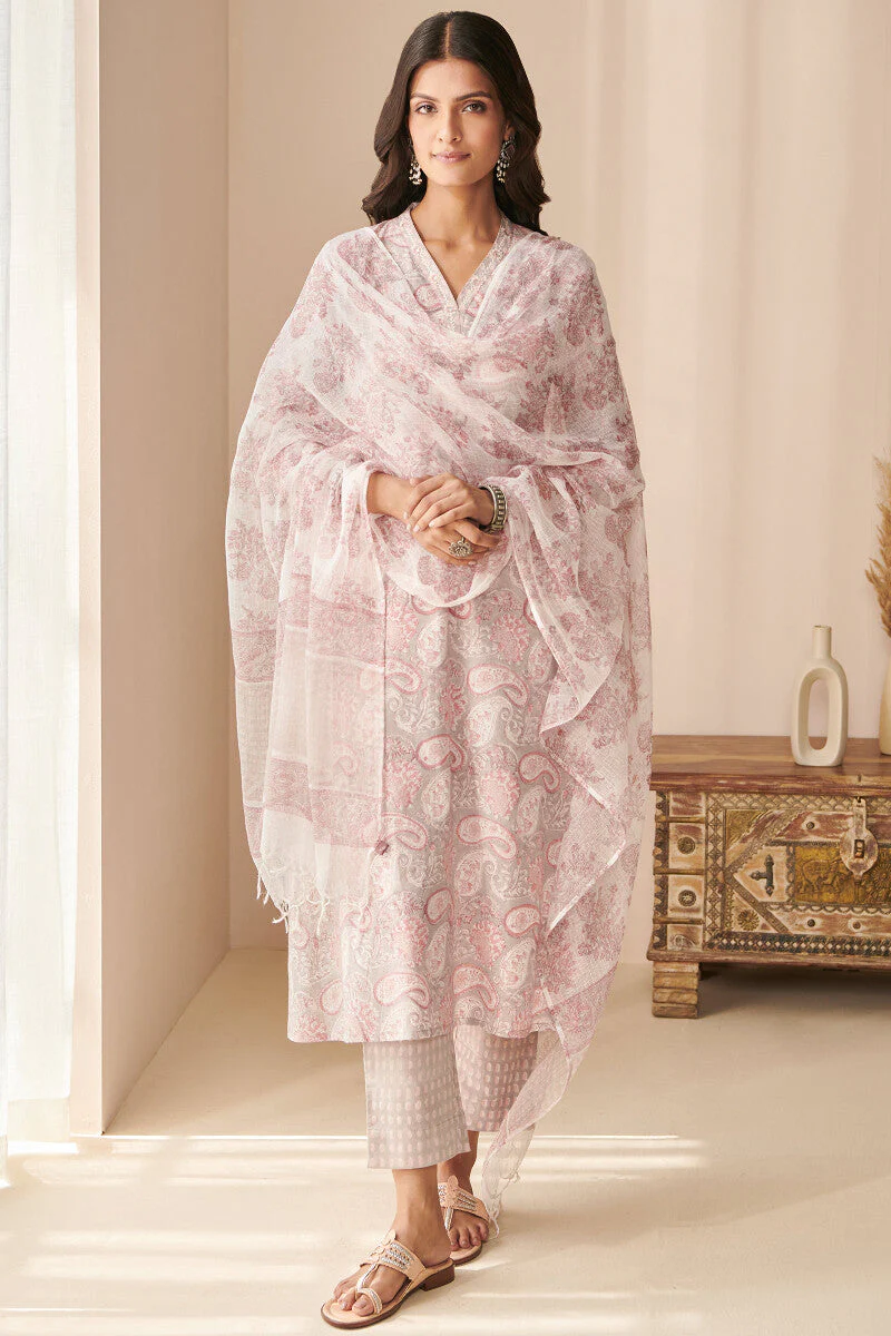 Gauhar Farah Sanganeri Kota Dupatta - Image 3
