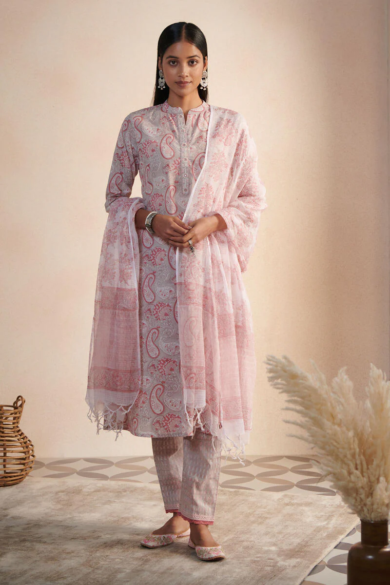 Gauhar Farah Sanganeri Kurta - Image 5