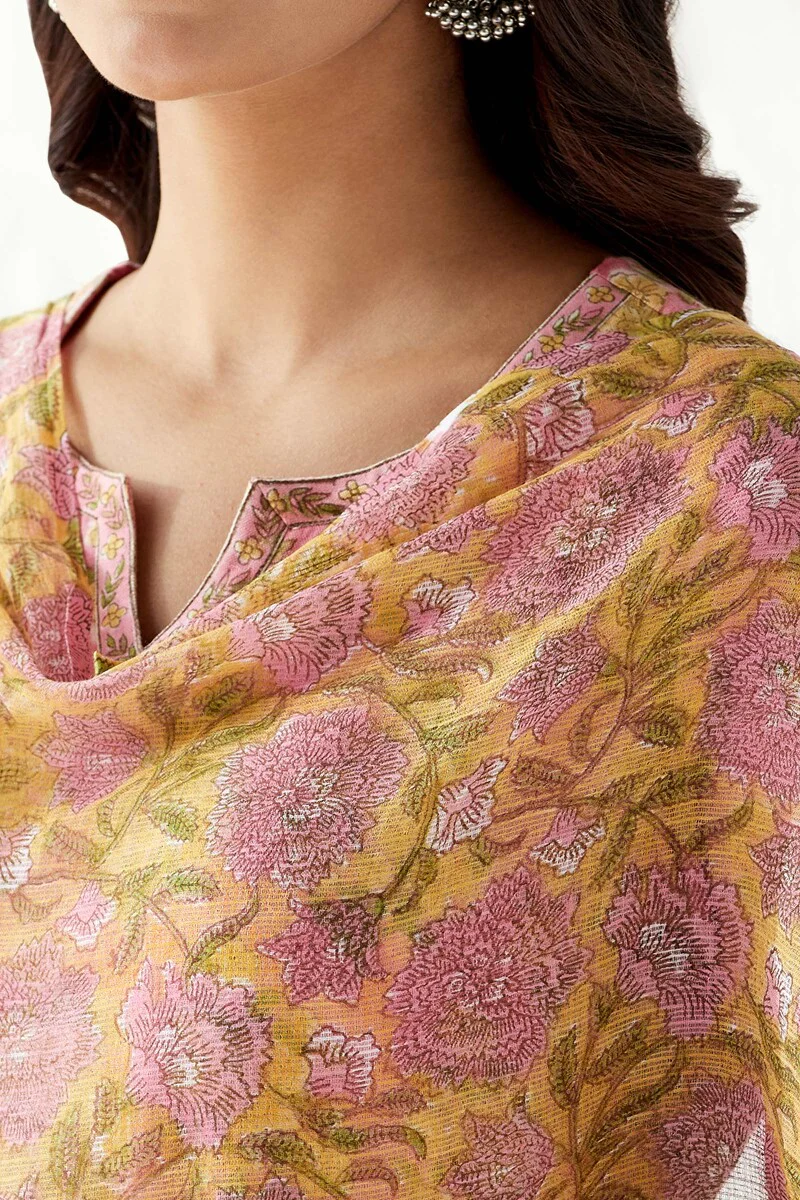 Gauhar Fareeha Sanganeri Kota Dupatta - Image 2