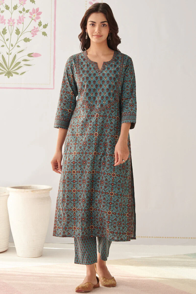 Surplus: Gauhar Feriha Sanganeri Kurta - Image 2
