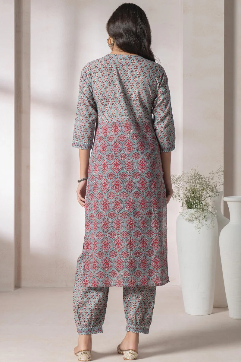 Gauhar Firoza Sanganeri Kurta - Image 7