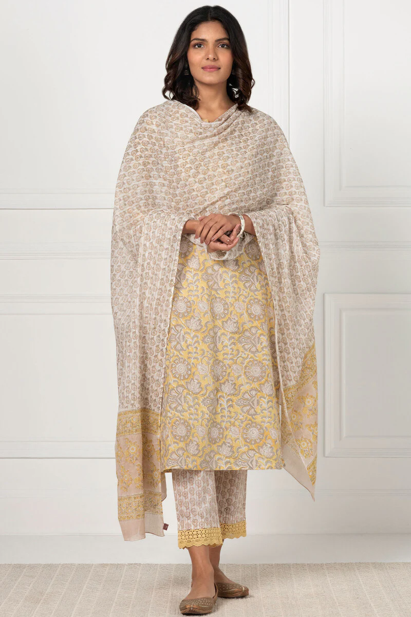Gauhar Fizah Sanganeri Kurta - Image 5