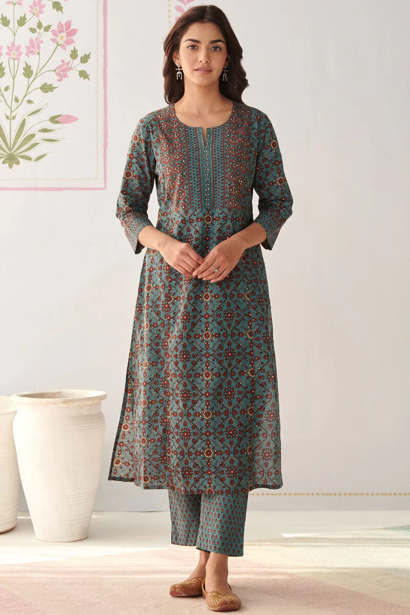 Surplus: Gauhar Gulnaz Sanganeri Kurta - Image 2