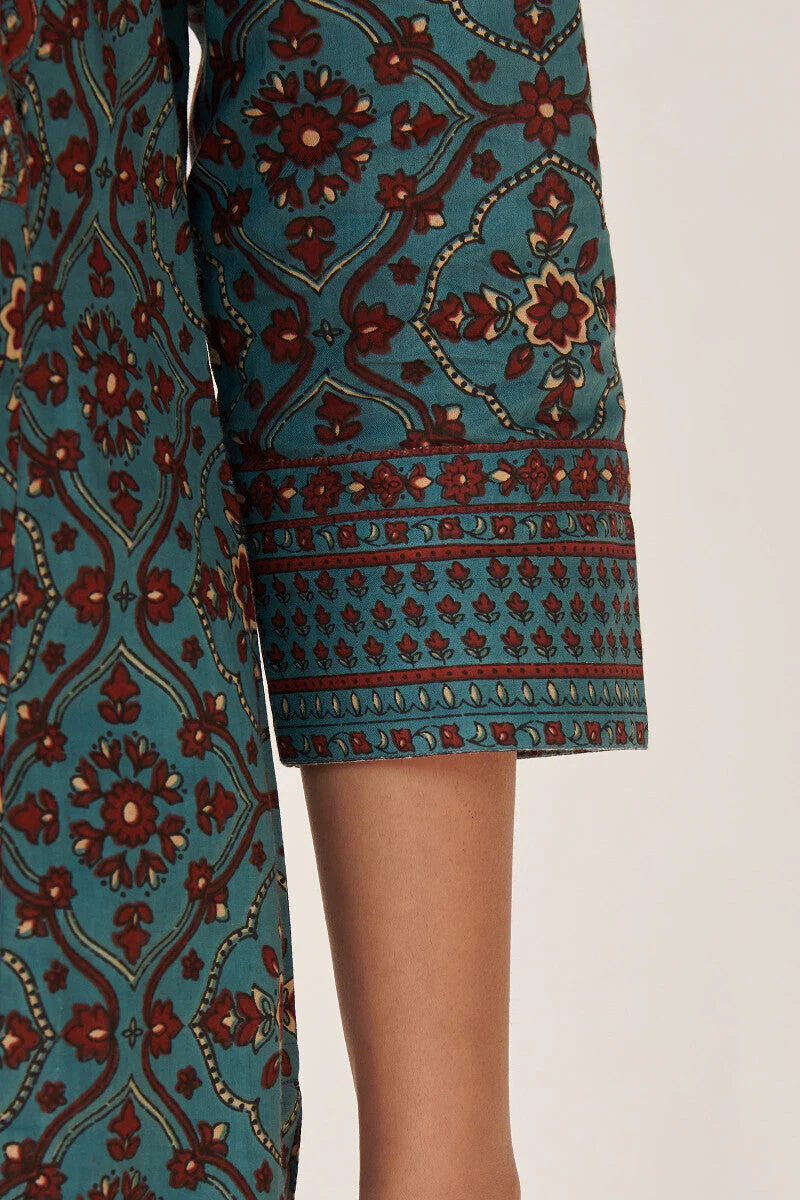Surplus: Gauhar Gulnaz Sanganeri Kurta - Image 5