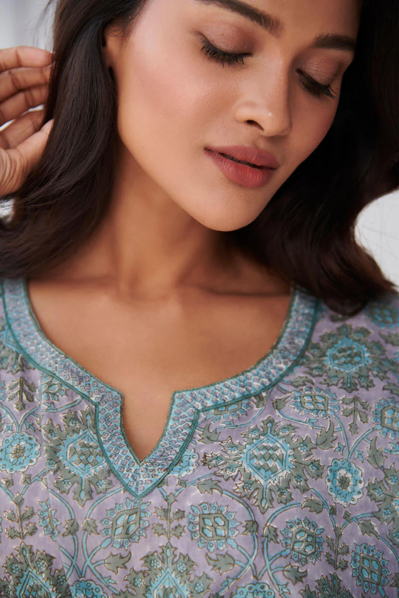 Gauhar Heer Sanganeri Kaftan - Image 2