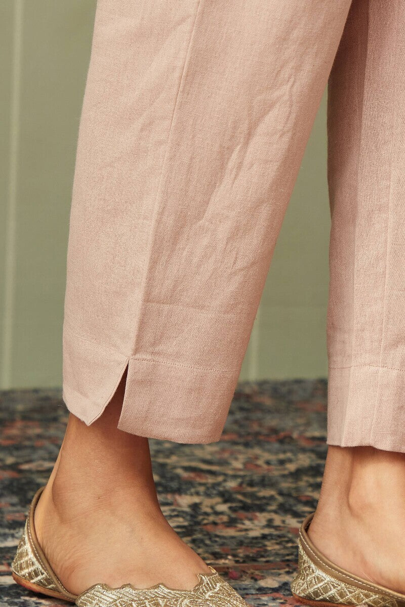 Gauhar Inaya Pink Narrow Pants - Image 2