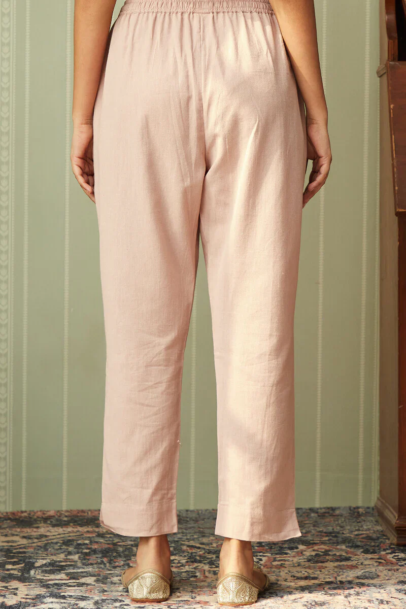 Gauhar Inaya Pink Narrow Pants - Image 5