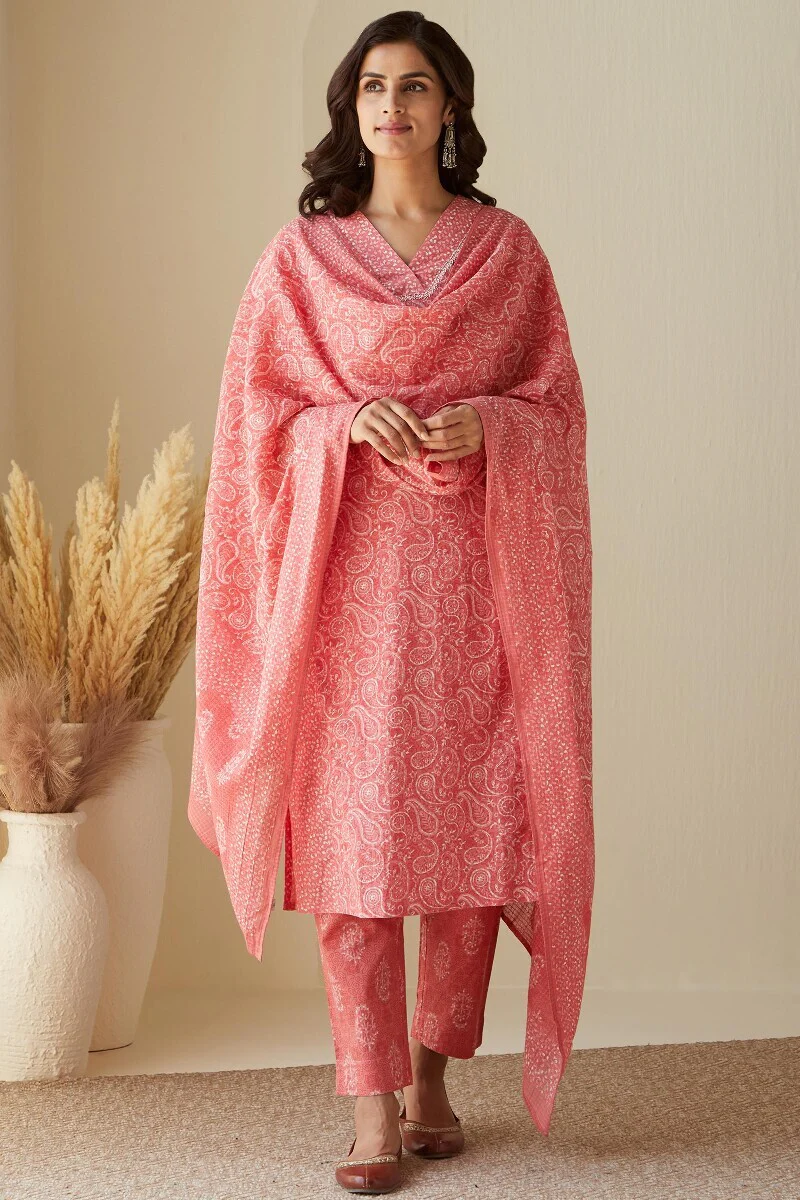 Gauhar Jaya Sanganeri Dupatta - Image 3