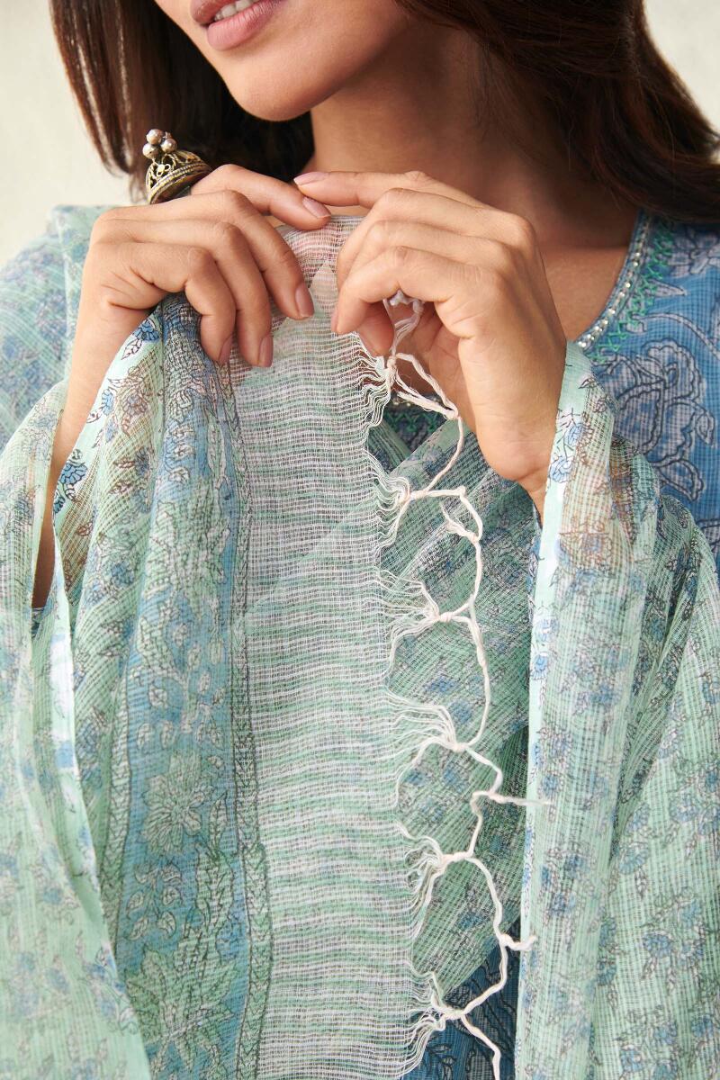 Gauhar Jia Sanganeri Kota Dupatta - Image 4