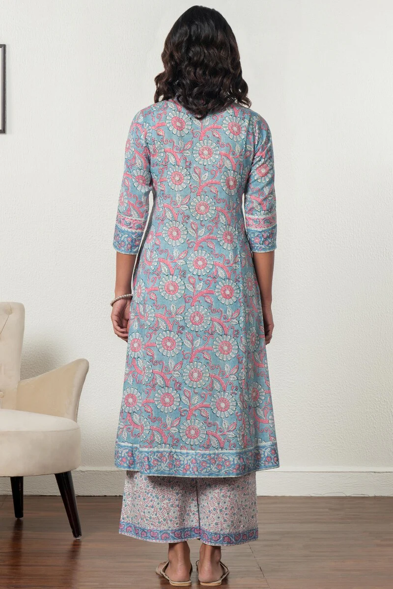 Gauhar Jia Sanganeri Kurta - Image 7